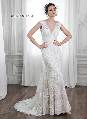 Maggie Sottero Style #5MS015 #0 default Ivory/Light Gold thumbnail