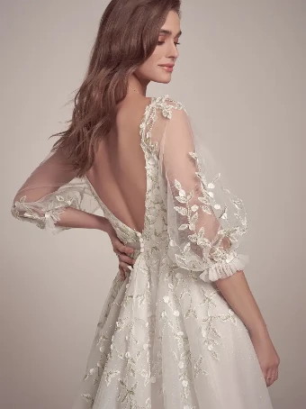 Maggie Sottero Style #LOUISA #4 Ivory over Soft Nude (gown with Natural Illusion) thumbnail