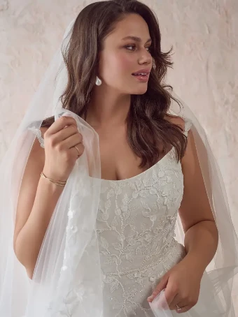 Maggie Sottero Style #LOUISA #7 Ivory over Soft Nude (gown with Natural Illusion) thumbnail
