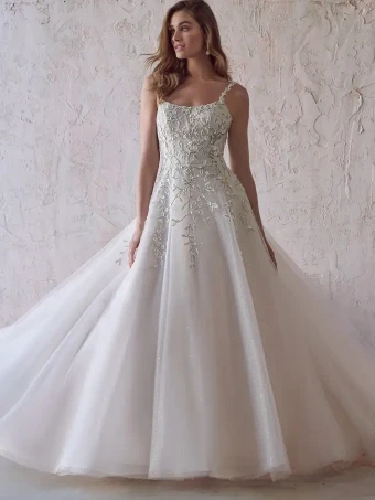Maggie Sottero Style #LOUISA #1 Ivory over Soft Nude (gown with Natural Illusion) thumbnail