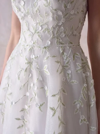 Maggie Sottero Style #LOUISA #6 Ivory over Soft Nude (gown with Natural Illusion) thumbnail