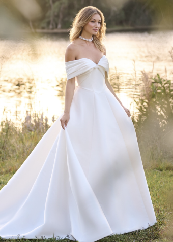 Rebecca Ingram Style #Brooke #1 Ivory All Ivory (pictured) thumbnail