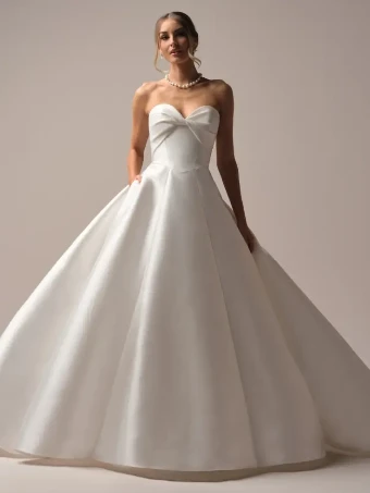 Rebecca Ingram Style #Brooke #3 All Ivory (pictured) thumbnail