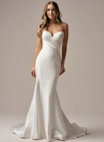 Rebecca Ingram Style #Cindy #0 default Ivory All Ivory (pictured) thumbnail