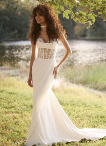 Rebecca Ingram Style #Bree #0 default Ivory All Ivory (pictured) thumbnail