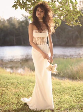 Rebecca Ingram Style #Bree #3 Ivory All Ivory (pictured) thumbnail