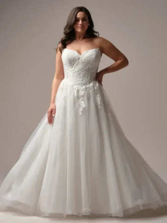 Rebecca Ingram Style #Paige #3 All Ivory thumbnail
