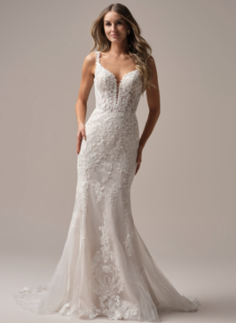 Rebecca Ingram Style #Candice #0 default Ivory Ivory/Soft Blush All Ivory (pictured) thumbnail