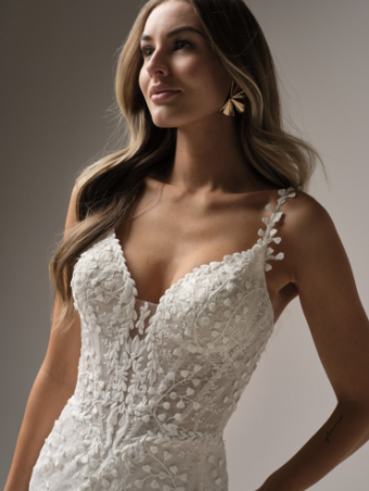 Rebecca Ingram Style #Isabella #1 Ivory/Soft Blush thumbnail
