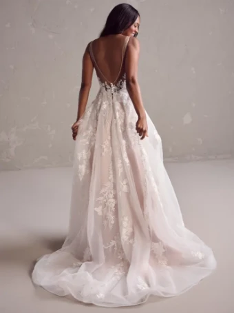 Rebecca Ingram Style #Erica #3 Ivory Ivory/Blush thumbnail