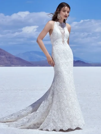 Sottero and Midgley Style #ZAYN #0 default Ivory over Soft Blush thumbnail
