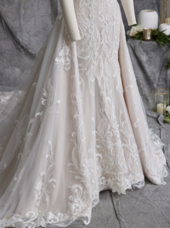 Sottero and Midgley Style #Viola Detachable Train #1 default Ivory/Blush thumbnail