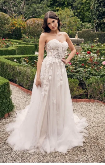 Casablanca Bridal Style #Adalaide #0 default Champagne/Nude/Ivory thumbnail