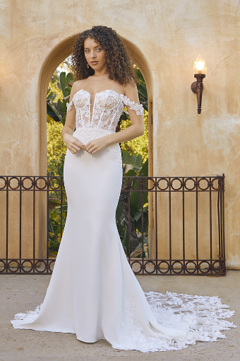 Casablanca Bridal Style #Odette #1 Ivory/Nude thumbnail