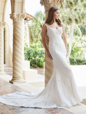 Christina Wu Brides Style #15836 #0 default Ivory/Almond/Nude/Silver thumbnail