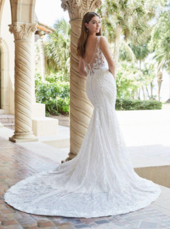 Christina Wu Brides Style #15836 #1 Ivory/Almond/Nude/Silver thumbnail