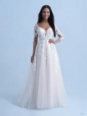 Disney Fairytale Weddings Platinum Collection Style #Pochahontas - D285 - Allure Disney #0 default Desert/Champagne/Ivory/Nude thumbnail