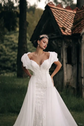 Disney Fairy Tale Weddings Style #Evil Queen #2 Almond/Champagne/Ivory/Nude thumbnail