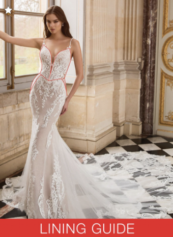 Elysee by Enzoani Style #Lucida #2 Ivory/Sand/Nude Ivory/Hazel/Nude thumbnail
