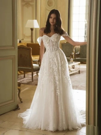 Elysee by Enzoani Style #Gail #0 default Ivory/Sand/Nude thumbnail