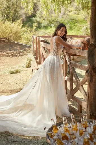 Madison James Style #Kassi - MJ859 - Madison James by Allure Bridal #1 default Light Champagne/Ivory/Nude thumbnail