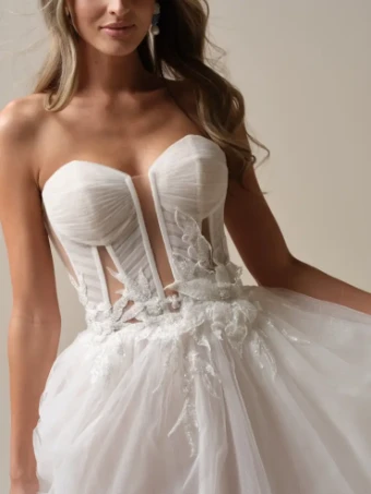 Maggie Sottero Style #Arden - 25MK290A01 - Maggie Sottero #1 All Ivory (gown with Ivory Illusion) thumbnail