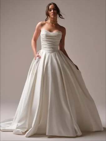 Maggie Sottero Style #Maureen - 25MS873A01 - Maggie Sottero #0 default Ivory All Ivory (pictured) thumbnail