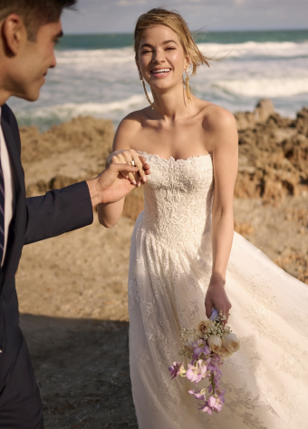 Maggie Sottero Style #Prescott - 25MS913A01 - Maggie Sottero #0 default Ivory All Ivory (pictured) thumbnail