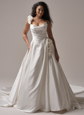 Maggie Sottero Style #Antoinette - 25MS910A11 - Maggie Sottero *SPECIAL DESIGN* #0 default Ivory All Ivory (pictured) thumbnail