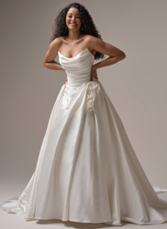 Maggie Sottero Style #Antoinette - 25MS910A11 - Maggie Sottero *SPECIAL DESIGN* #1 Ivory All Ivory (pictured) thumbnail