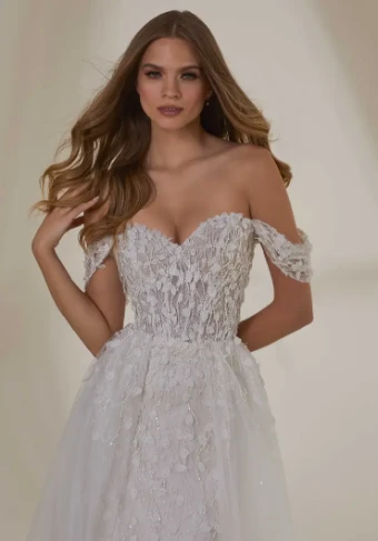 Morilee Style #2537 #6 Ivory/Prosecco/Honey thumbnail