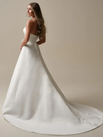 Rebecca Ingram Style #Marsha Lane #2 Ivory (gown with Natural Illusion) thumbnail
