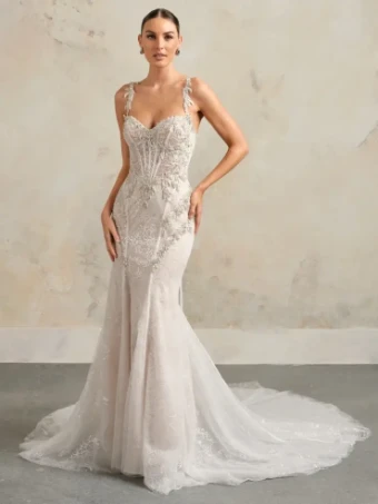 Sottero and Midgley Style #Almudena - 24SC810A01 - Sottero & Midgley #2 All Ivory (gown with Ivory Illusion) thumbnail