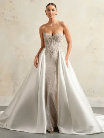 Sottero and Midgley Style #Almudena - 24SC810A01 - Sottero & Midgley #3 All Ivory (gown with Ivory Illusion) thumbnail
