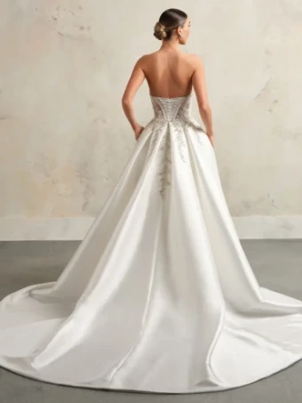 Sottero and Midgley Style #Almudena - 24SC810A01 - Sottero & Midgley #4 All Ivory (gown with Ivory Illusion) thumbnail