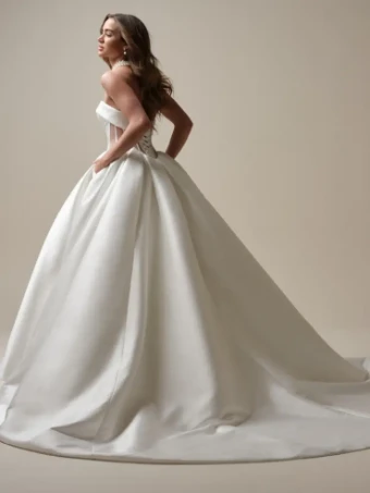 Sottero and Midgley Style #Aberdeen Vida - 25SW349A02 *Special Design* - Sottero & Midgley #1 All Diamond White thumbnail