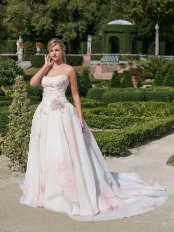 Adrianna Papell Style #31347 #0 default Blush/Peony thumbnail