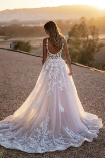 Allure Bridals Style #A1108 #3 Rose/Lavender/Ivory/Nude thumbnail