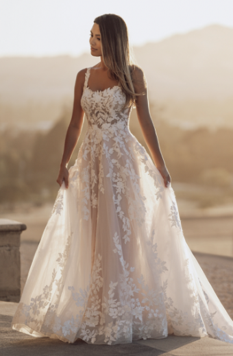 Allure Bridals Style #A1108 #0 default Rose/Lavender/Ivory/Nude thumbnail