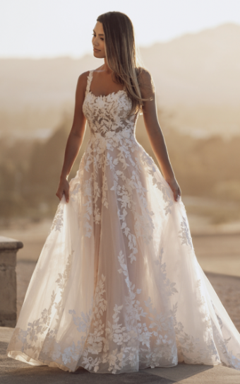 Allure Bridals Style #A1108L #0 default Rose/Lavender/Ivory/Nude thumbnail