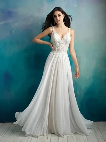 Allure Bridals Style #9525 #0 default Ch/Iv thumbnail