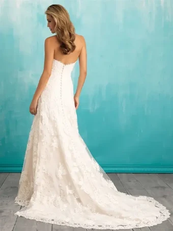 Allure Bridals Style #9309 #1 default Lt Gold/Ivory thumbnail