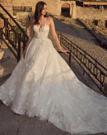 Calla Blanche Style #Dalia #0 default Ivory/Light Nude with Skin Illusion (Unlined Bodice) thumbnail