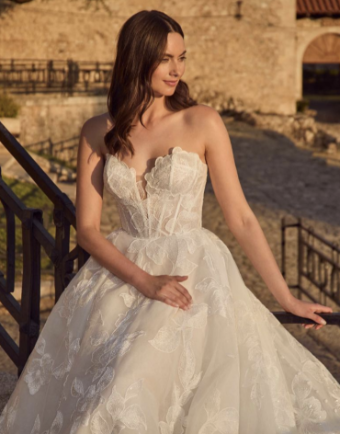 Calla Blanche Style #Dalia #1 Ivory/Light Nude with Skin Illusion (Unlined Bodice) thumbnail