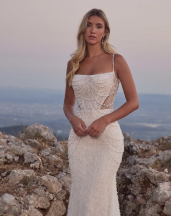 Calla Blanche Style #Racquelle #1 Ivory/Light Nude with Skin Illusion (Unlined Bodice) thumbnail