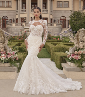 Casablanca Bridal Style #Asteria #0 default Champagne/Sorbet/Nude/Ivory/Silver thumbnail