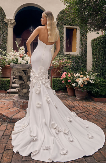Casablanca Bridal Style #Fernande #1 default Ivory/Ivory/Silver thumbnail