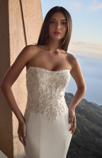 Casablanca Bridal Style #Oceana #1 Diamond White/Silver thumbnail