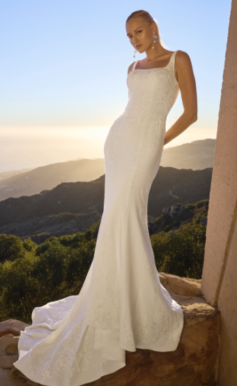 Casablanca Bridal Style #Malibu #0 default Ivory/Diamond White thumbnail