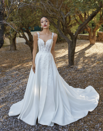 Demetrios Style #200155S #0 default Ivory/Sheer/Natural thumbnail